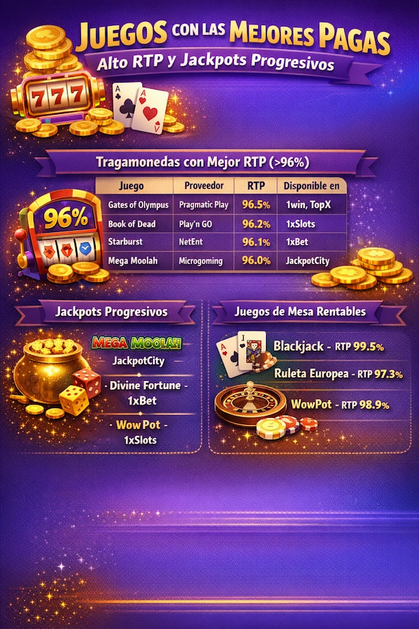 juegos que más pagan