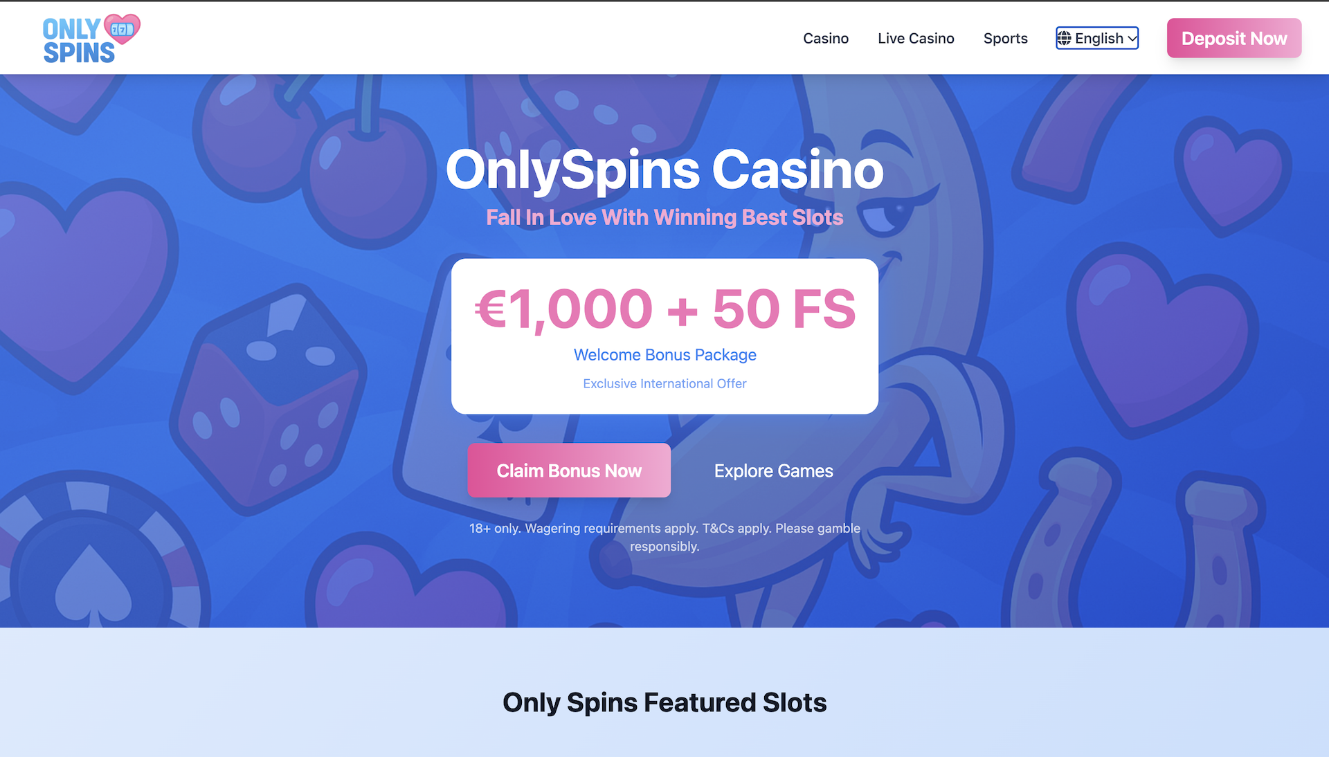 onlyspins casino